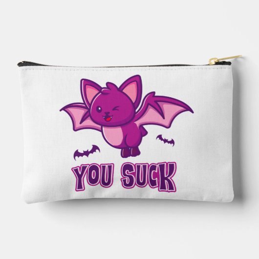 Cute and Funny Halloween Vampire Bats You Suck Etui (Achterkant)