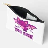 Cute and Funny Halloween Vampire Bats You Suck Etui (Open)