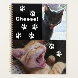 Cute and Funny Laughing Cats Planner