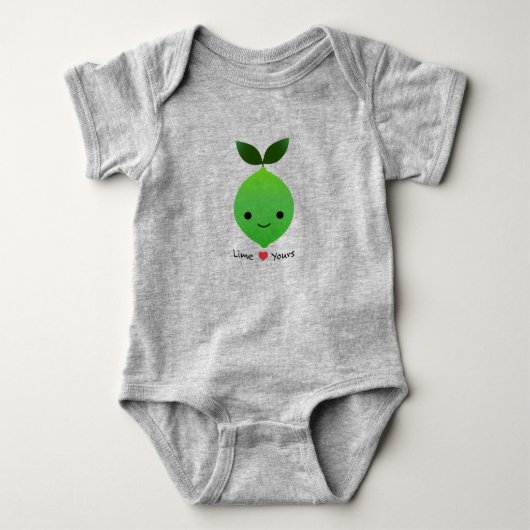 Cute and Funny Limoen Yours Kawaii Limoen Romper (Voorkant)