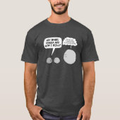 Cute and Funny Little Boulder Pun T-shirt (Voorkant)