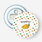 Cute and Funny Mangoificent Mango Button Flesopener (Voorkant)