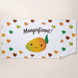 Cute and Funny Mangoificent Mango Strandlaken