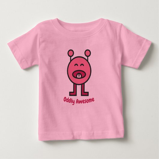 cute and funny monster cartoon kid T shirt (Voorkant)