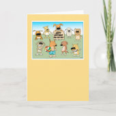 Cute and Funny Old Dog Birthday Kaart (Voorkant)