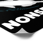 Cute And Funny Otter  Poster (Hoek)