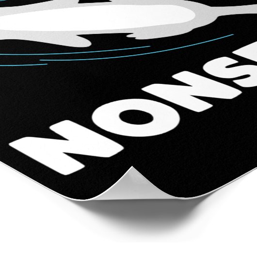 Cute And Funny Otter  Poster (Hoek)