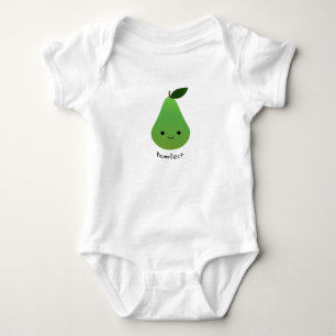 Cute and Funny Pearfect Pear Romper