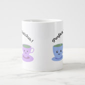 Cute and Funny Perfect Matcha Grote Koffiekop (Voorkant)