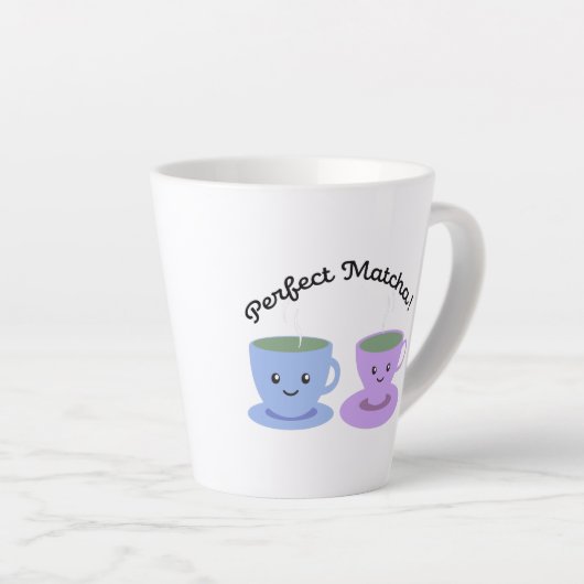 Cute and Funny Perfect Matcha Latte Mok (Rechterhoek)