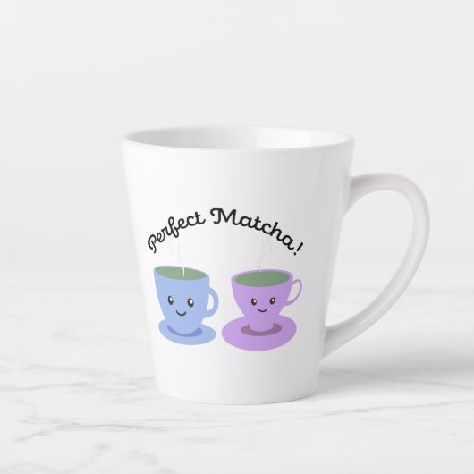 Cute and Funny Perfect Matcha Latte Mok (Rechts)