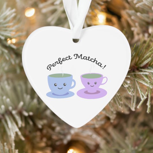 Cute and Funny Perfect Matcha Ornament (Boom)