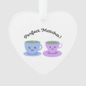 Cute and Funny Perfect Matcha Ornament (voorkant)