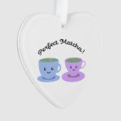 Cute and Funny Perfect Matcha Ornament (voorkant)