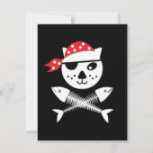 Cute and Funny Pirate Kinder Cat (Voorkant)