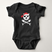Cute and Funny Pirate Kinder Cat Romper (Voorkant)