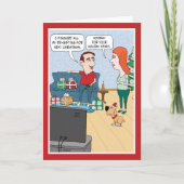 Cute and Funny Re-gifting Kerstmis Kaart (Voorkant)