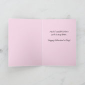 Cute and Funny Snoep Hearts Valentijnsdag Feestdagen Kaart (Binnen)