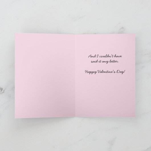 Cute and Funny Snoep Hearts Valentijnsdag Feestdagen Kaart (Binnen)