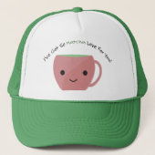 Cute and Funny So Matcha Love Trucker Pet (Voorkant)