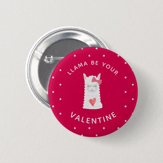 Cute and Funny Valentijnsdag Ronde Button 5,7 Cm (Voorkant /achterkant)
