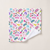 Cute and Girly Makeup Bad Handdoek (Wasdoekje)