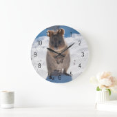 Cute and happy Quokka op het strand in Australië Grote Klok (Huis)