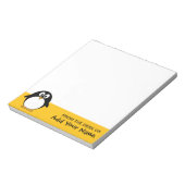 Cute and Modern Cartoon Penguin Notitieblok (Linkerzijde)