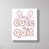 Cute and Playful Encouragement Canvas Afdruk (Voorkant)