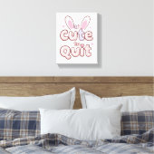 Cute and Playful Encouragement Canvas Afdruk (Insitu (Slaapkamer))
