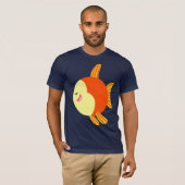 Cute and Plump Cartoon Fish T-Shirt (Voorkant volledig)