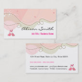 Cute and Romantic Business Card Visitekaartje (Voorkant / Achterkant)