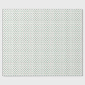 Cute and Simple Holly met beige Kerstmis Cadeaupapier (Vlak)