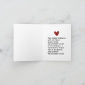 Cute and Simple Kantoor CoWorker Valentijnsdag Feestdagen Kaart (Binnen)