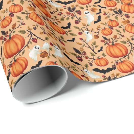 Cute And Spooky Phone Cover For Autumn Cadeaupapier (Rol Hoek)