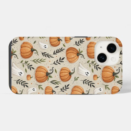 Cute And Spooky Phone Cover For Fall iPhone Hoesje (Achterkant horizontaal)