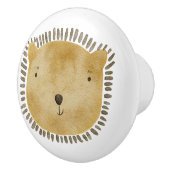 Cute and Whimsical Baby Face Keramische Knop (Rechts)