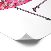 Cute and Whimsical Dansk Cat Poster (Hoek)