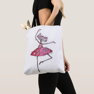 Cute and Whimsical Dansk Cat Tote Bag