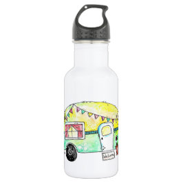 Cute and Whimsical Retro Happy Camper Waterfles