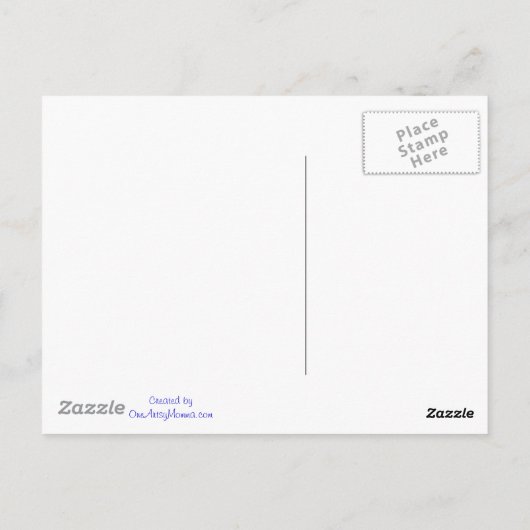 Cute and Whimsical Snowmen Briefkaart (Achterkant)