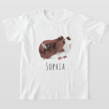 Cute and Whimsical Spotty Guinee Pig Cartoon