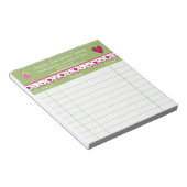 Cute Angel and Hearts-Notitieblok Notitieblok (Schuin)