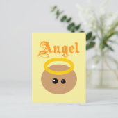 Cute Angel Briefkaart (Staand voorkant)