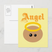 Cute Angel Briefkaart (Voorkant / Achterkant)