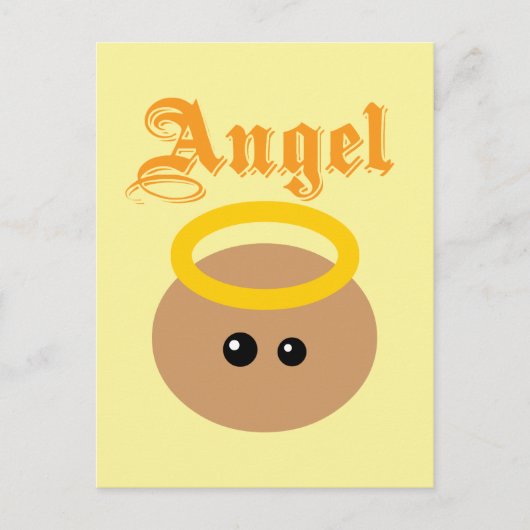 Cute Angel Briefkaart (Voorkant)