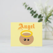 Cute Angel Briefkaart (Staand voorkant)