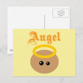 Cute Angel Briefkaart (Voorkant / Achterkant)