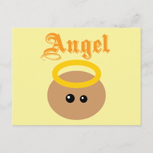 Cute Angel Briefkaart (Voorkant)