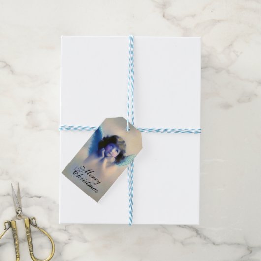 Cute  Angel Cadeaulabel (Met Touw)